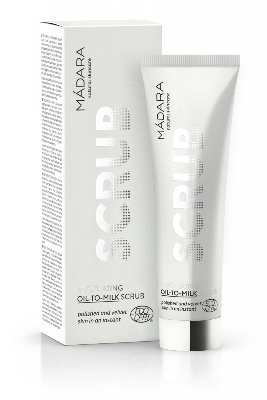 Exfoliating Oil to milk scrub